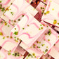 Strawberry Kaju Barfi